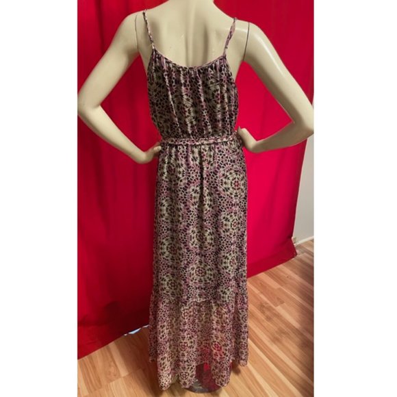 Charlie Jade Silk Maxi Dress Size Small - Picture 5 of 7